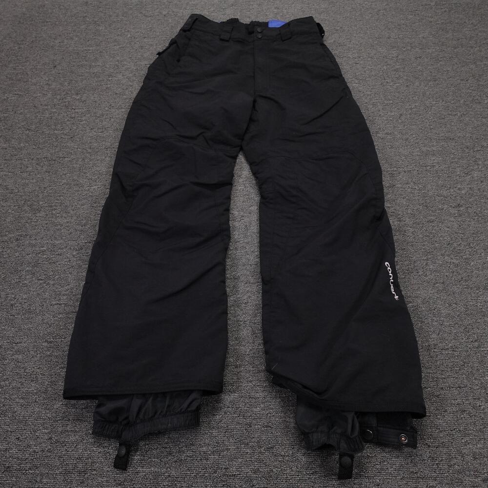 Columbia Snow Pants Mens Small 30x30 Black Convert Insulated Ski Snowboard